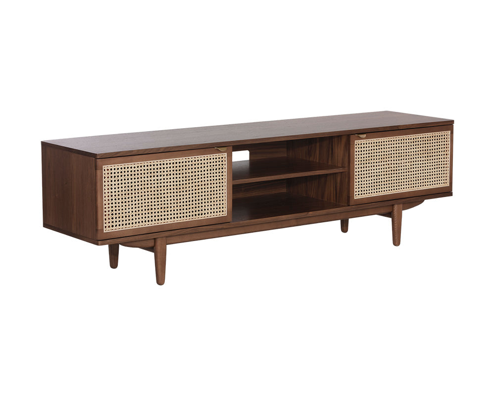 Sunpan Akita Media Console And Cabinet