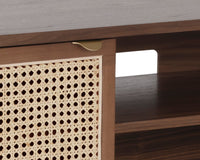 Sunpan Akita Media Console And Cabinet