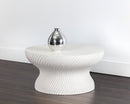 Sunpan Cara Coffee Table - White