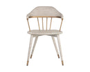 Sunpan Demi Dining Chair in Dark Brown/Grey
