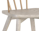 Sunpan Demi Dining Chair in Dark Brown/Grey