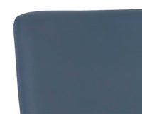 Sunpan Carlo Dining Armchair In Black And Dillon Thunder/Gold And Dillon Snow