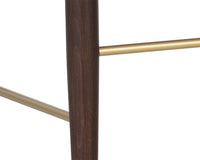 Sunpan Bondi Dining Chair in Black / Walnut - Set of Two