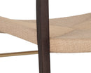Sunpan Bondi Dining Chair in Black / Walnut - Set of Two
