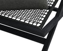 Sunpan Bari Teak Stool in Charcoal