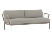 Sunpan Catania Sofa In Dark Grey And Copacabana Grey/Grey And Palazzo Taupe