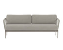 Sunpan Catania Sofa In Dark Grey And Copacabana Grey/Grey And Palazzo Taupe