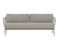 Sunpan Catania Sofa In Dark Grey And Copacabana Grey/Grey And Palazzo Taupe