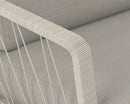 Sunpan Catania Sofa In Dark Grey And Copacabana Grey/Grey And Palazzo Taupe