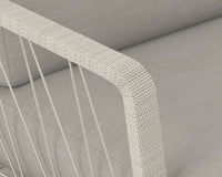 Sunpan Catania Sofa In Dark Grey And Copacabana Grey/Grey And Palazzo Taupe