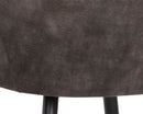 Sunpan Chardon Dining Chair In Nono Petrol/Shitake/Tapenade Gold