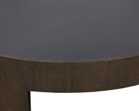 Sunpan Brunetto Coffee Table in Ash Grey/Dark Brown - Large
