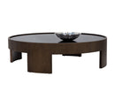 Sunpan Brunetto Coffee Table Large in Brown / Ash Grey