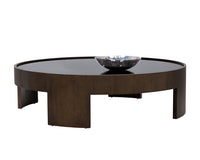 Sunpan Brunetto Coffee Table Large in Brown / Ash Grey