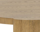 Sunpan Alouette Coffee Table in Aged Oak/Dark Brown