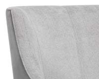Sunpan Aurora Lounge Chair in Polo Club Stone / Overcast Grey