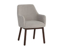 Sunpan Belen Dining Armchair in Altro Cappuccino/White
