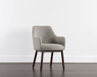 Sunpan Belen Dining Armchair in Altro Cappuccino/White