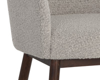 Sunpan Belen Dining Armchair in Altro Cappuccino/White