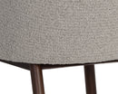 Sunpan Belen Dining Armchair in Altro Cappuccino/White