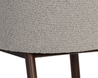 Sunpan Belen Dining Armchair in Altro Cappuccino/White