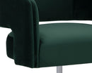 Sunpan Claren Office Chair in Deep Green Sky / Gold Sky