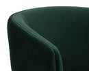 Sunpan Claren Office Chair in Deep Green Sky / Gold Sky