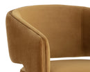 Sunpan Claren Office Chair in Deep Green Sky / Gold Sky