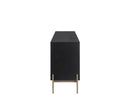 Sunpan Avida Sideboard in Gold And Black/Natural - Large
