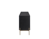 Sunpan Avida Sideboard in Gold And Black/Natural - Large