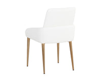 Sunpan Carlo Dining Armchair In Black And Dillon Thunder/Gold And Dillon Snow