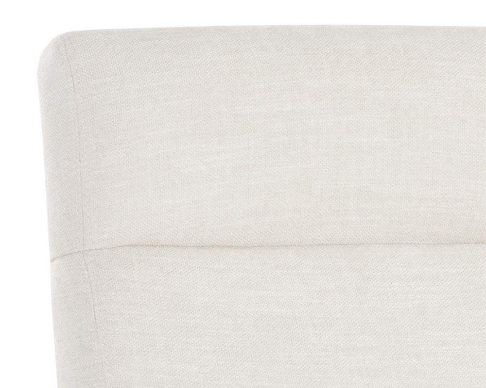 Sunpan Collin Office Chair in Brown/Natural