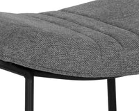 Sunpan Buca Backless Counter Stool in Belfast Koala Grey