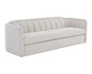 Sunpan Birrit Sofa in Alaska Hedgehog Brown / Noble Grey / Dove Cream