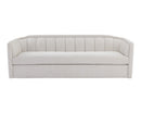 Sunpan Birrit Sofa in Alaska Hedgehog Brown / Noble Grey / Dove Cream