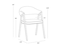 Sunpan Burgos Dining Armchair