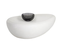 Sunpan Corvo Coffee Table in Grey / White - Large