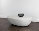 Sunpan Corvo Coffee Table in Grey / White - Large