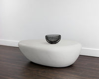Sunpan Corvo Coffee Table in Grey / White - Large