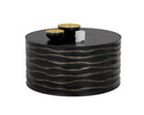 Sunpan Corey Coffee Table - Large in Black / Summer Sand