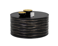 Sunpan Corey Coffee Table - Large in Black / Summer Sand
