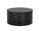Sunpan Corey Coffee Table - Large in Black / Summer Sand