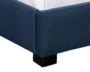 Sunpan Clemonte Bed In Dream Cream/Liv Indigo/Polo Club Stone - King