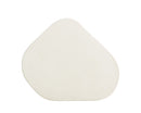 Sunpan Dali End Table in White / Marble Look and Grey - Large