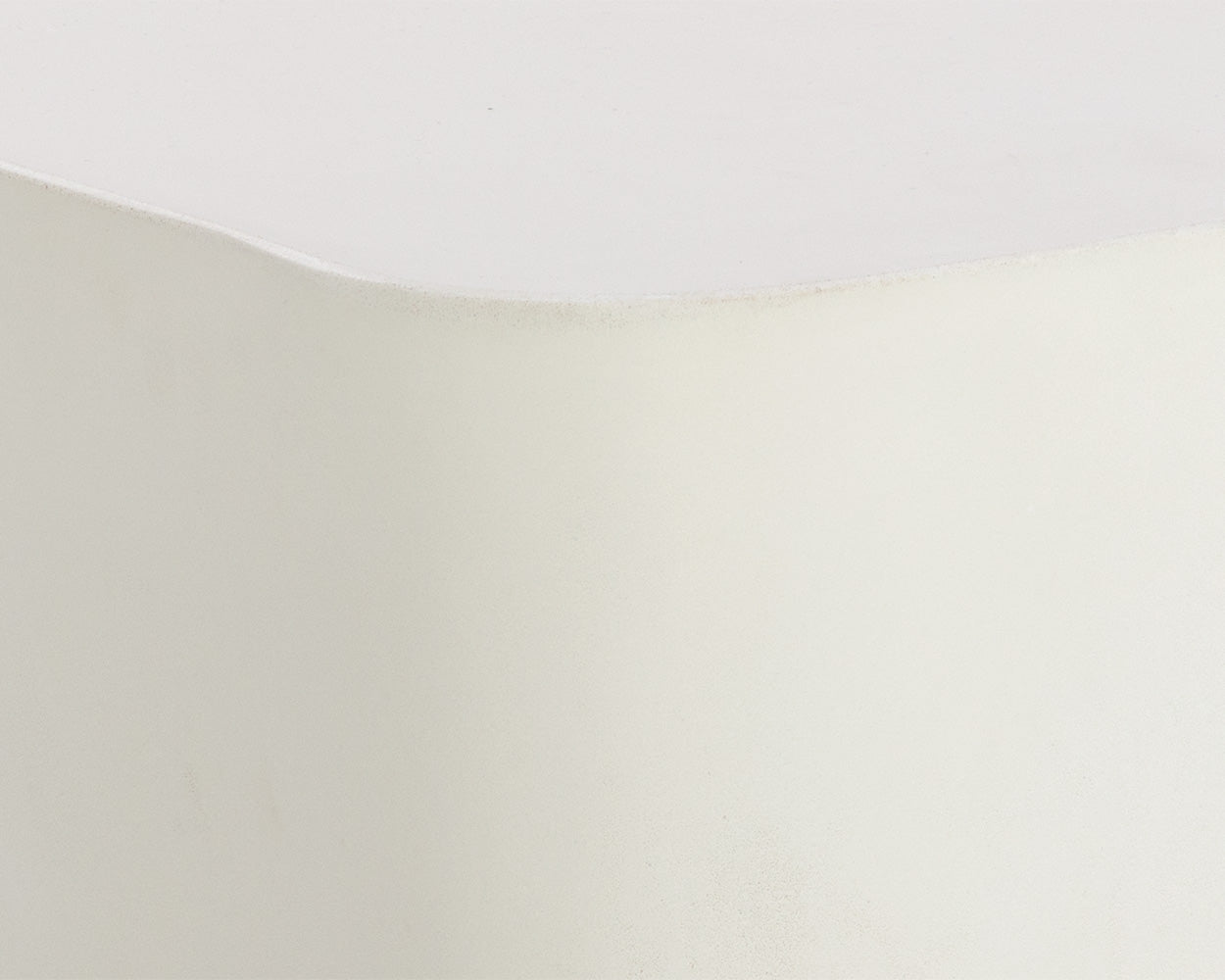 Sunpan Dali End Table In White/Marble Look And Grey - Small