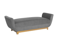 Sunpan Benicio Bench - Antonio Charcoal
