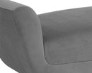 Sunpan Benicio Bench - Antonio Charcoal