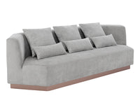 Sunpan Amalia Sofa in Polo Club Stone