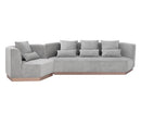 Sunpan Amalia Sofa in Polo Club Stone