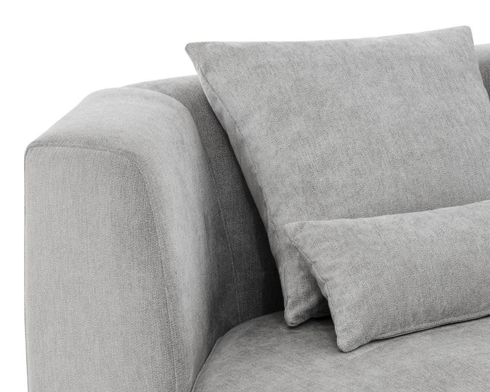 Sunpan Amalia Sofa in Polo Club Stone